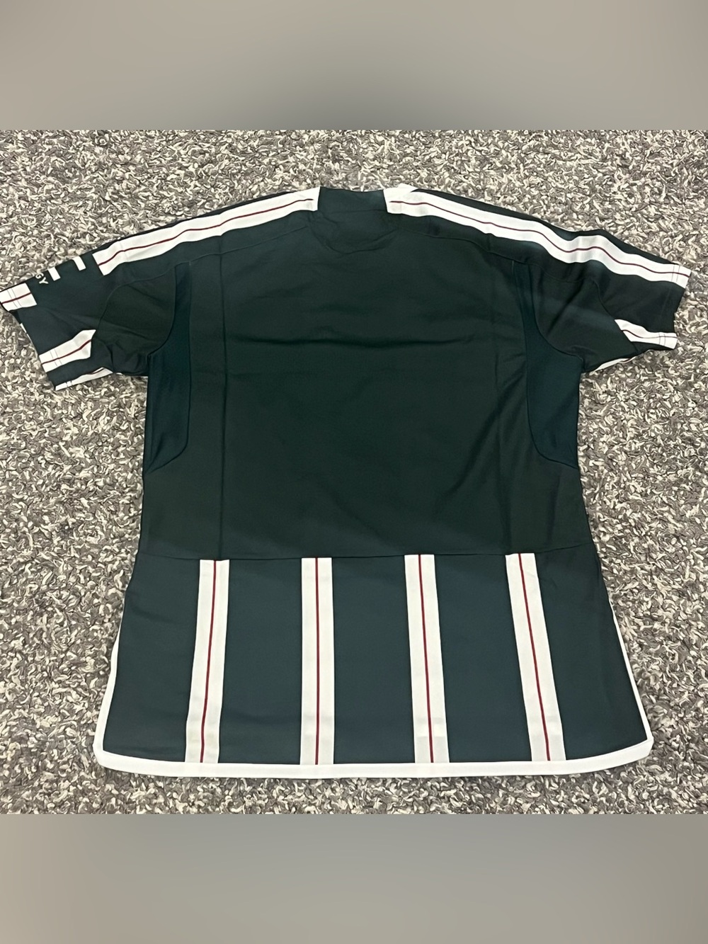 ⚽️NEW⚽️Authentic Adidas - MANCHESTER UNITED 2023/2024 AWAY JERSEY - Size Large - Picture 4 of 5